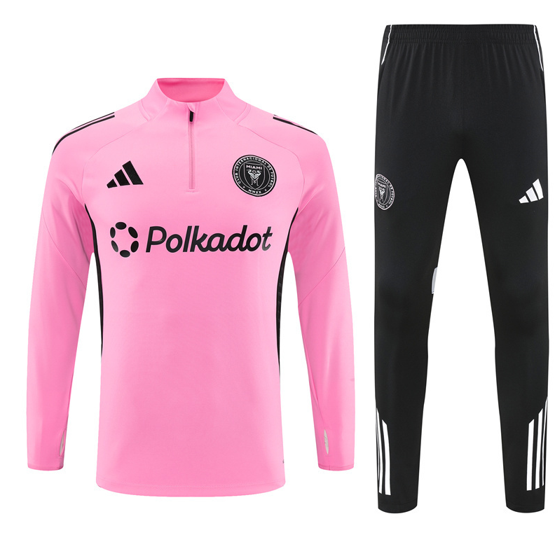 25-26 Inter Miami adult long-sleeved half-pull training suit kit: Ajax 24-25 Home Stadium Jersey - Fans Version : Adidas luxuryfootballshirts.com: https://www.luxuryfootballshirts.com/