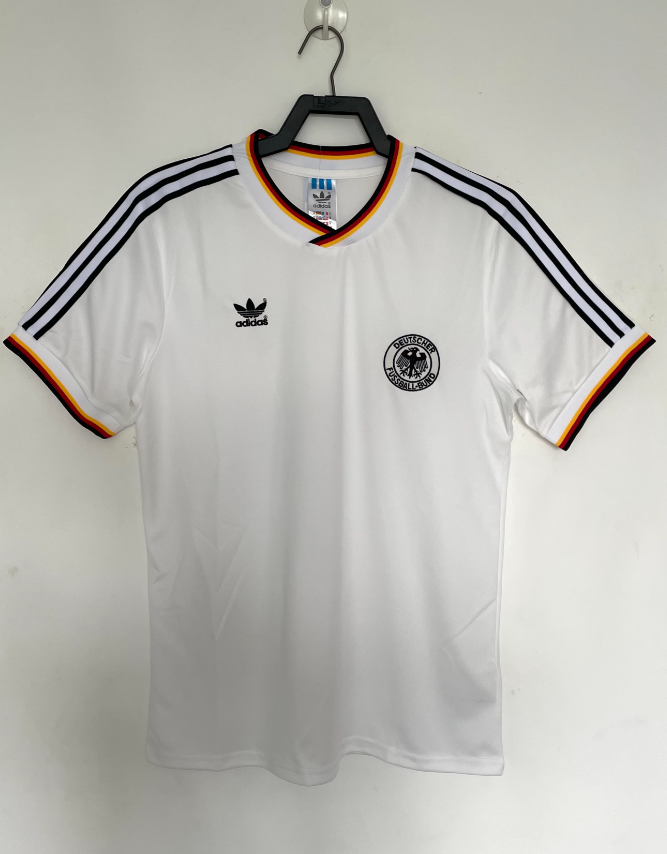 1986 Germany Home soccer jersey-Retro version: Ajax 24-25 Home Stadium Jersey - Fans Version : Adidas luxuryfootballshirts.com: https://www.luxuryfootballshirts.com/