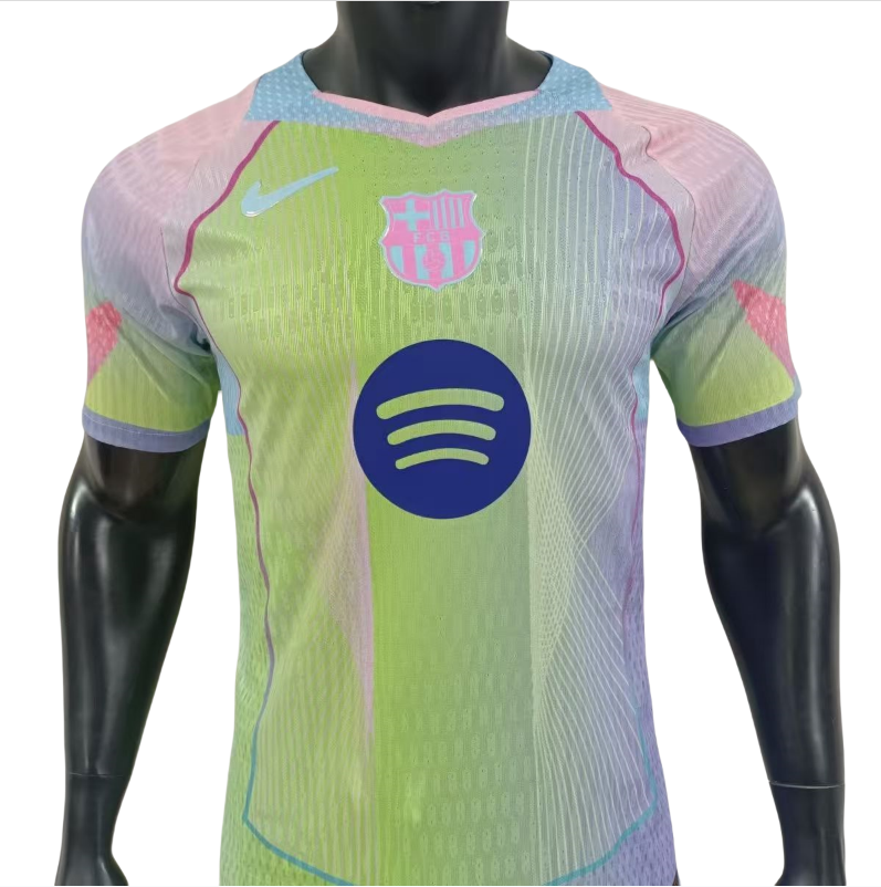 25-26 Barcelona Special Edition soccer jersey - Player Version: Ajax 24-25 Home Stadium Jersey - Fans Version mysite: Adidas luxuryfootballshirts.com: https://www.luxuryfootballshirts.com/