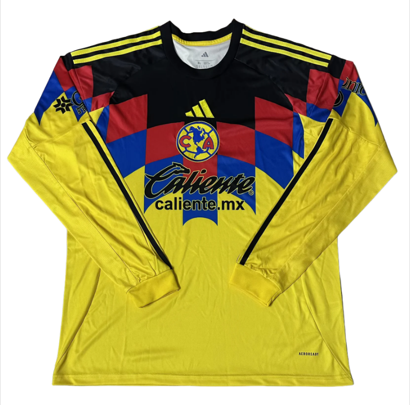 25-26 long sleeves America Home soccer jersey -Fans Version: Ajax 24-25 Home Stadium Jersey - Fans Version : Adidas luxuryfootballshirts.com: https://www.luxuryfootballshirts.com/