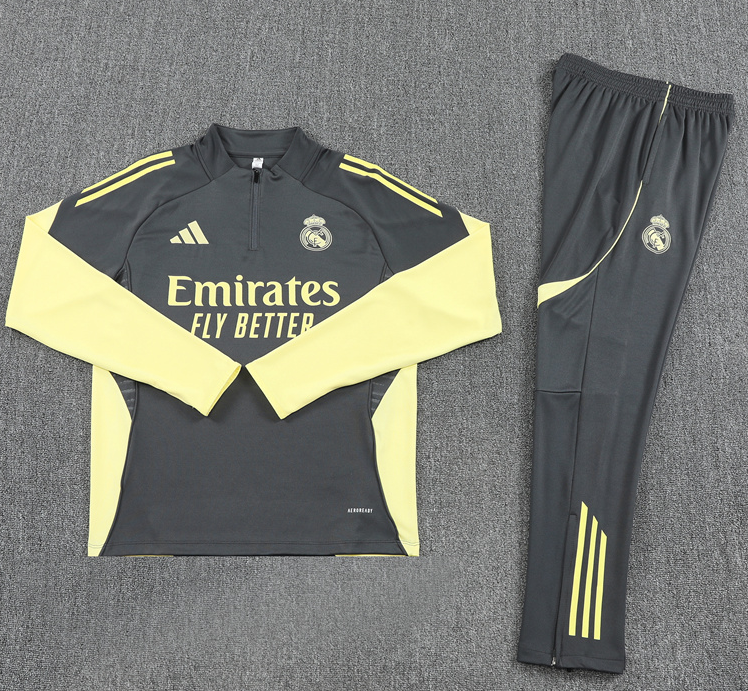 25-26 Real Madrid adult long-sleeved half-pull training suit kit: Ajax 24-25 Home Stadium Jersey - Fans Version : Adidas luxuryfootballshirts.com: https://www.luxuryfootballshirts.com/
