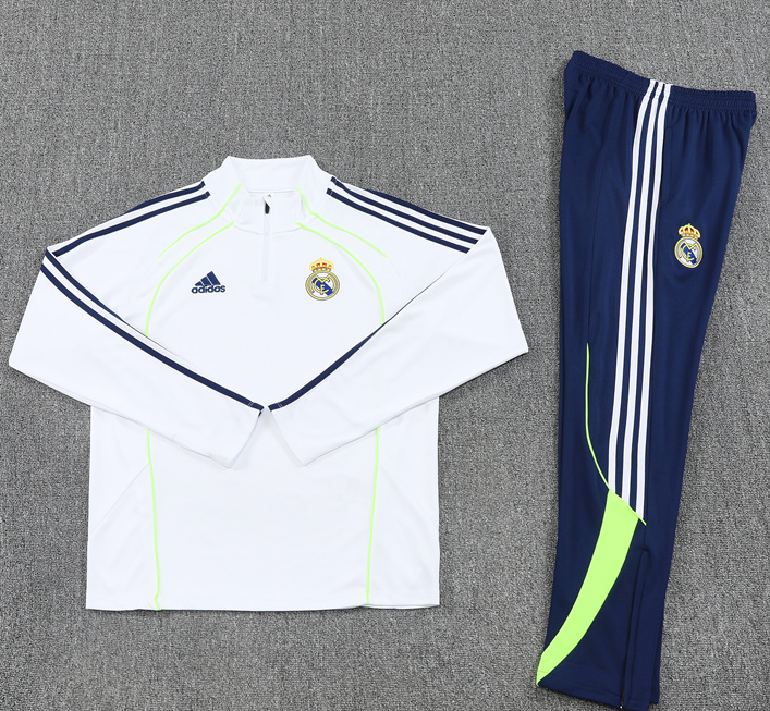 25-26 Real Madrid adult long-sleeved half-pull training suit kit: Ajax 24-25 Home Stadium Jersey - Fans Version : Adidas luxuryfootballshirts.com: https://www.luxuryfootballshirts.com/