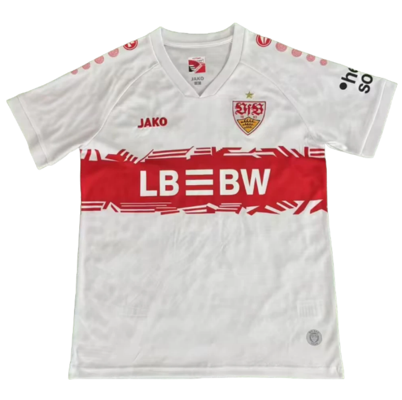 25-26 Stuttgart Home soccer jersey-Fans Version: Ajax 24-25 Home Stadium Jersey - Fans Version : Adidas luxuryfootballshirts.com: https://www.luxuryfootballshirts.com/