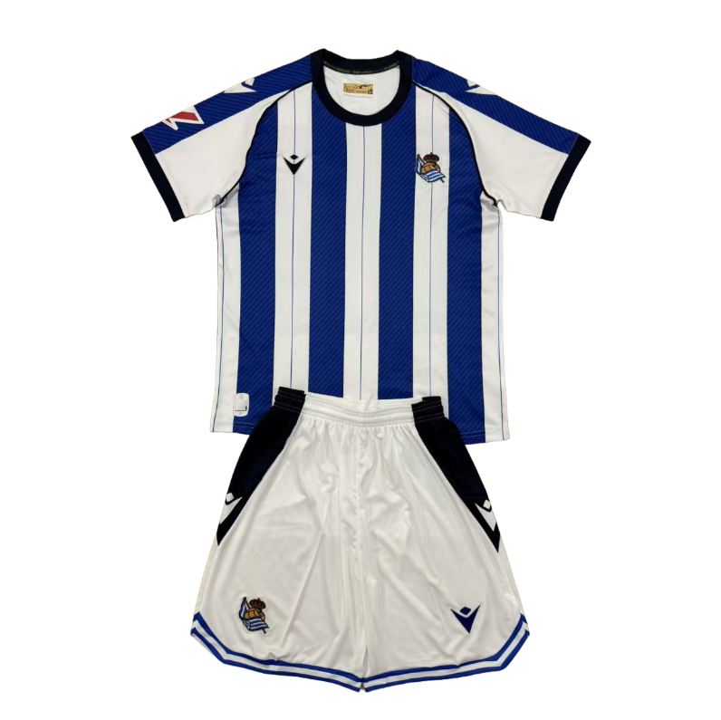 25-26 kids kit Real Sociedad Home soccer jersey-Fans Version: Ajax 24-25 Home Stadium Jersey - Fans Version : Adidas luxuryfootballshirts.com: https://www.luxuryfootballshirts.com/