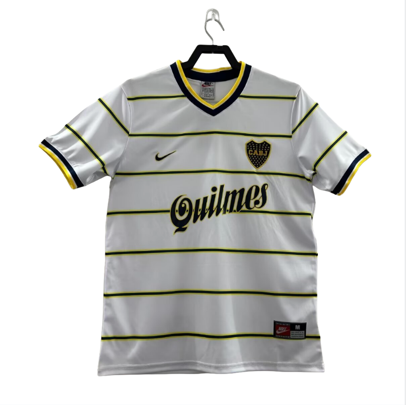 1999 Atletico Boca Juniors Away soccer jersey-Retro version: Ajax 24-25 Home Stadium Jersey - Fans Version : Adidas luxuryfootballshirts.com: https://www.luxuryfootballshirts.com/