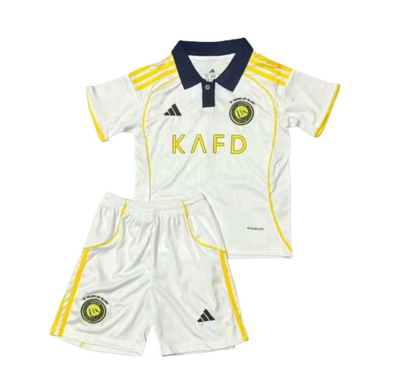 25-26 kids kit Al Nassr FC Second away soccer jersey-Fans Version: Ajax 24-25 Home Stadium Jersey - Fans Version : Adidas luxuryfootballshirts.com: https://www.luxuryfootballshirts.com/
