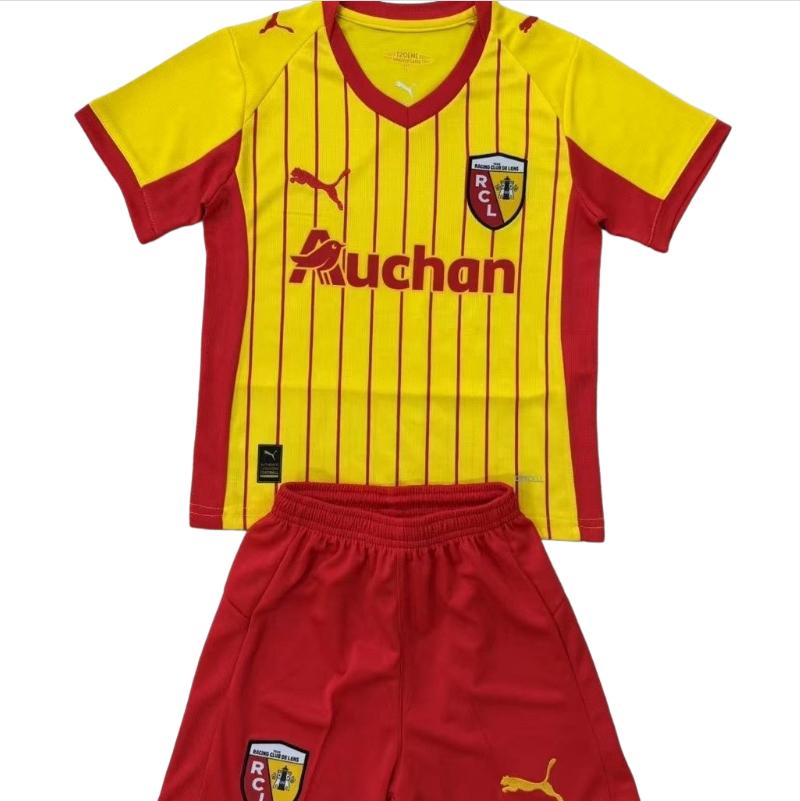25-26 kids kit RC Lens Home soccer jersey - Fans Version: Ajax 24-25 Home Stadium Jersey - Fans Version : Adidas luxuryfootballshirts.com: https://www.luxuryfootballshirts.com/