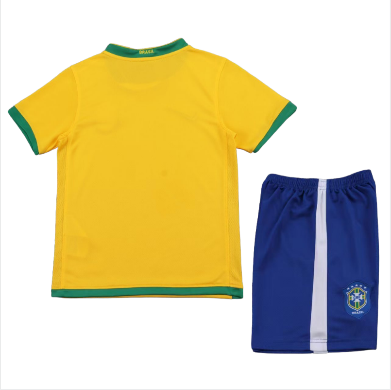 06 kids kit Brazil home soccer jersey-Retro version: Ajax 24-25 Home Stadium Jersey - Fans Version : Adidas luxuryfootballshirts.com: https://www.luxuryfootballshirts.com/