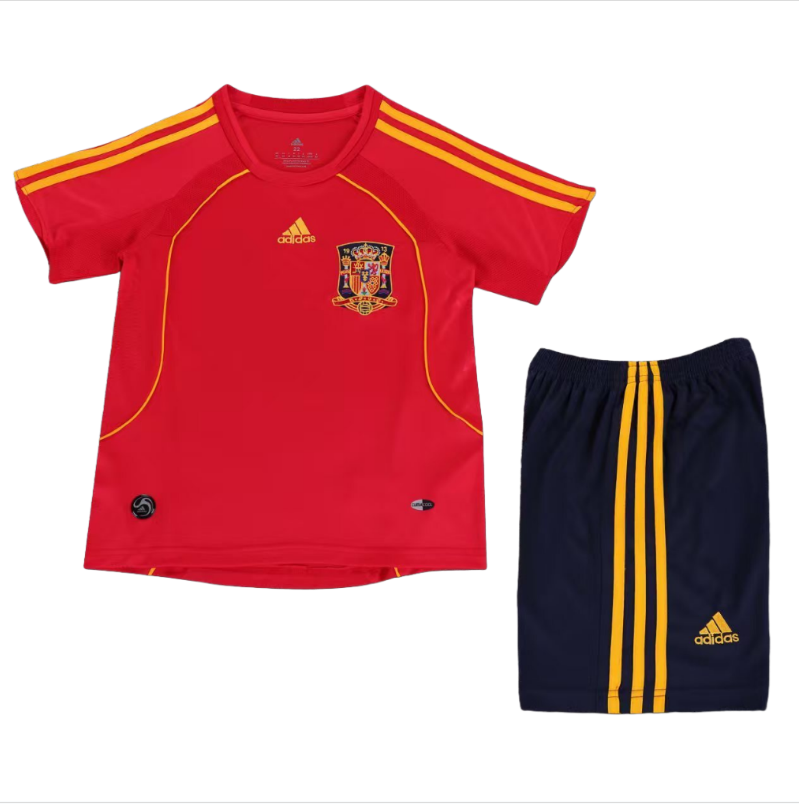 08 kids kit Spain home soccer jersey-Retro version: Ajax 24-25 Home Stadium Jersey - Fans Version : Adidas luxuryfootballshirts.com: https://www.luxuryfootballshirts.com/
