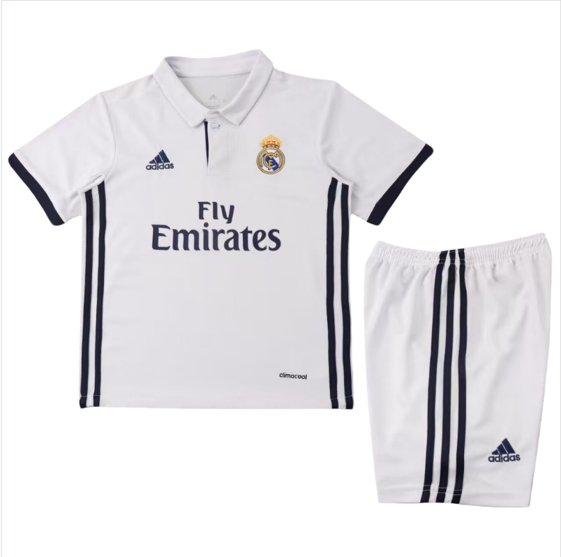 16-17 kids kit Real Madrid home soccer jersey-Retro version: Ajax 24-25 Home Stadium Jersey - Fans Version : Adidas luxuryfootballshirts.com: https://www.luxuryfootballshirts.com/