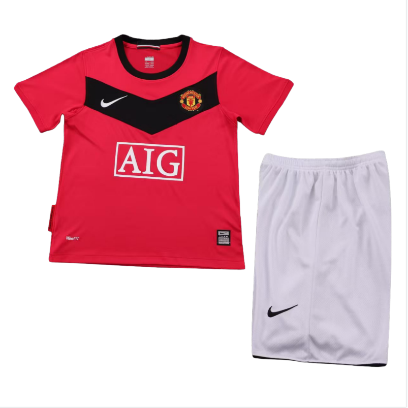 09-10 kids kit Manchester United home soccer jersey-Retro version: Ajax 24-25 Home Stadium Jersey - Fans Version : Adidas luxuryfootballshirts.com: https://www.luxuryfootballshirts.com/