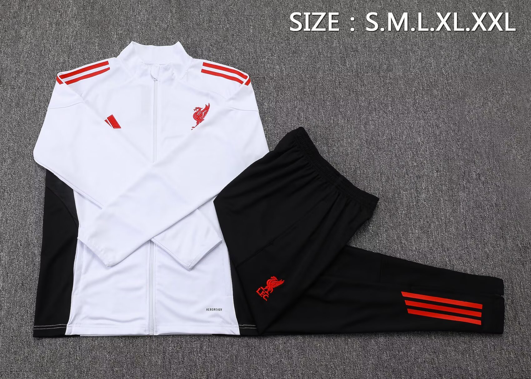 25-26 Liverpool aldult Jacket Training Tracksuit kit: Ajax 24-25 Home Stadium Jersey - Fans Version : Adidas luxuryfootballshirts.com: https://www.luxuryfootballshirts.com/