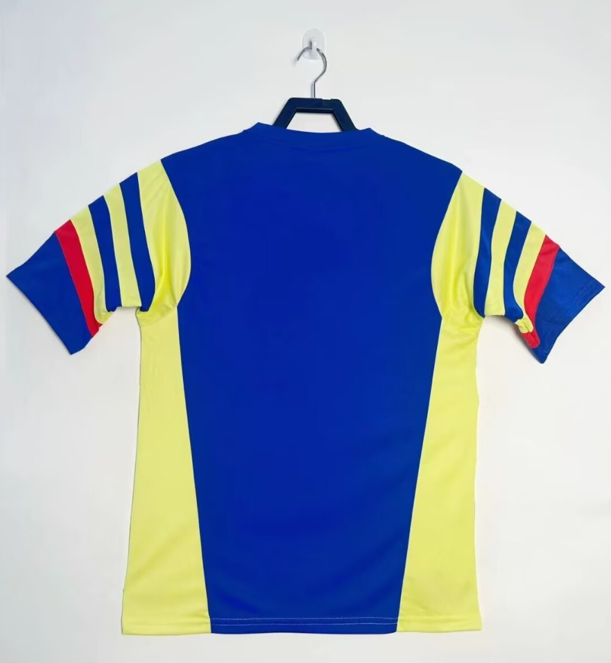 1987 America Home soccer jersey-Retro version: Ajax 24-25 Home Stadium Jersey - Fans Version : Adidas luxuryfootballshirts.com: https://www.luxuryfootballshirts.com/