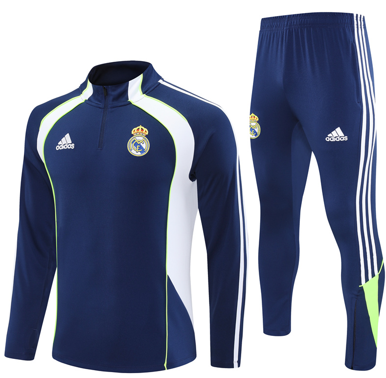 25-26 Real Madrid adult long-sleeved half-pull training suit kit: Ajax 24-25 Home Stadium Jersey - Fans Version : Adidas luxuryfootballshirts.com: https://www.luxuryfootballshirts.com/