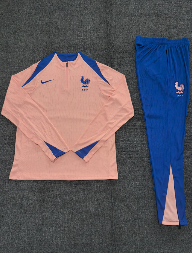 25-26 France kids long-sleeved half-pull training suit kit: Ajax 24-25 Home Stadium Jersey - Fans Version : Adidas luxuryfootballshirts.com: https://www.luxuryfootballshirts.com/