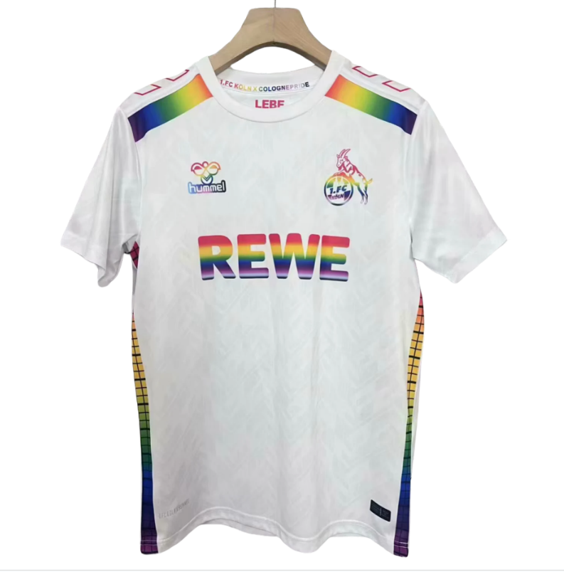 25-26 Koln Rainbow Special Edition soccer jersey-Fans Version: Ajax 24-25 Home Stadium Jersey - Fans Version : Adidas luxuryfootballshirts.com: https://www.luxuryfootballshirts.com/