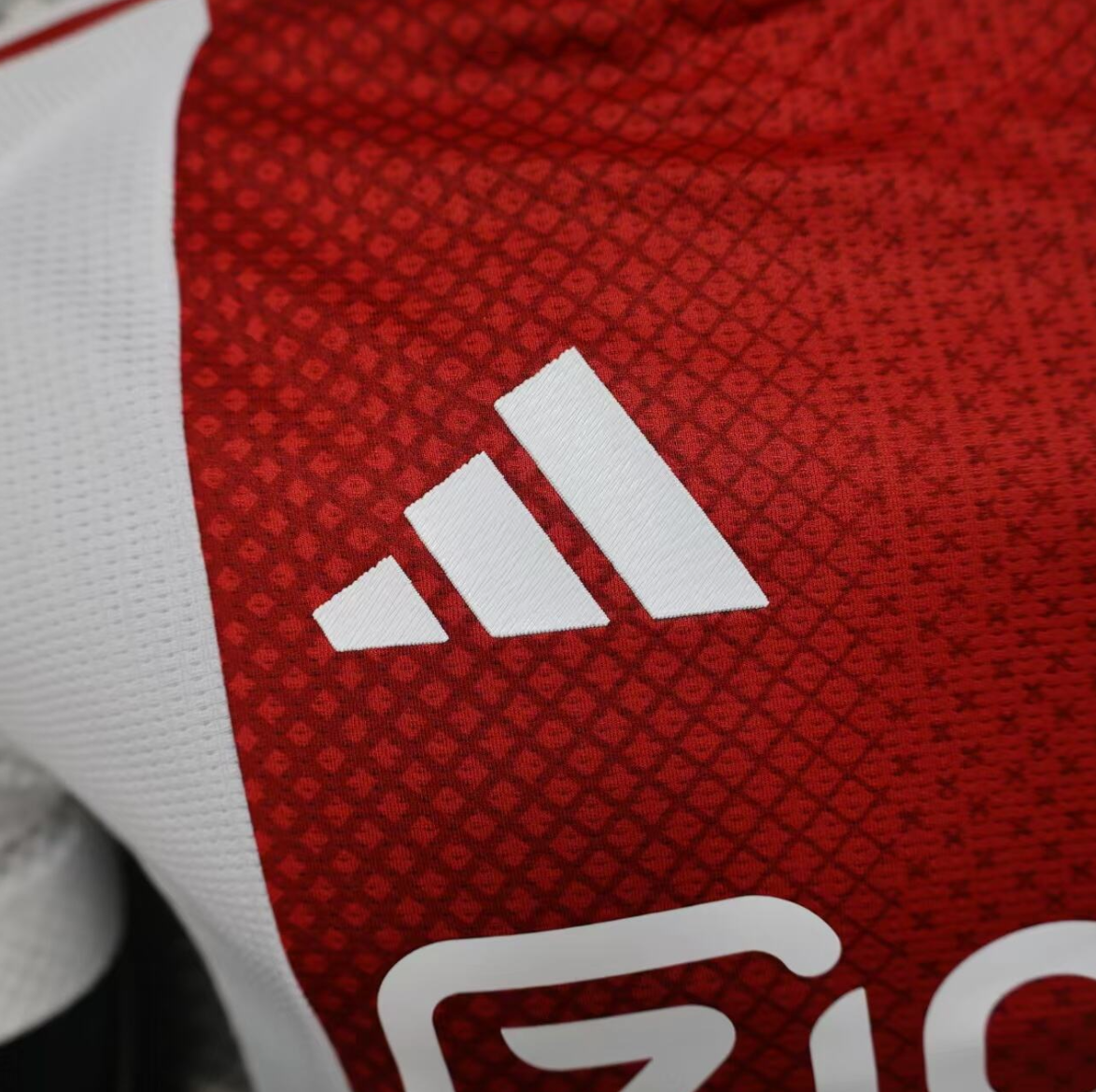 25-26 Ajax Home soccer jersey-Player Version: Ajax 24-25 Home Stadium Jersey - Fans Version : Adidas luxuryfootballshirts.com: https://www.luxuryfootballshirts.com/