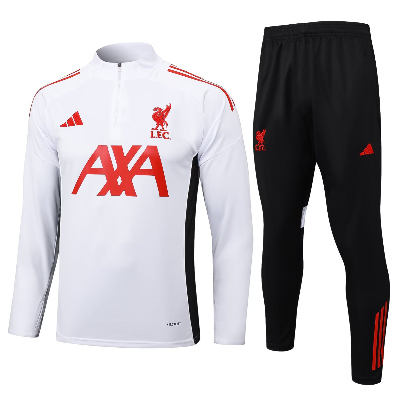 25-26 Liverpool adult long-sleeved half-pull training suit kit: Ajax 24-25 Home Stadium Jersey - Fans Version : Adidas luxuryfootballshirts.com: https://www.luxuryfootballshirts.com/