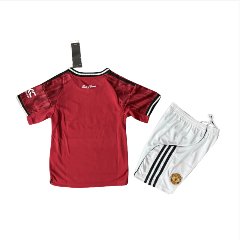 25-26 Kids Manchester United Home Soccer Jersey - fans Version: Ajax 24-25 Home Stadium Jersey - Fans Version : Adidas luxuryfootballshirts.com: https://www.luxuryfootballshirts.com/