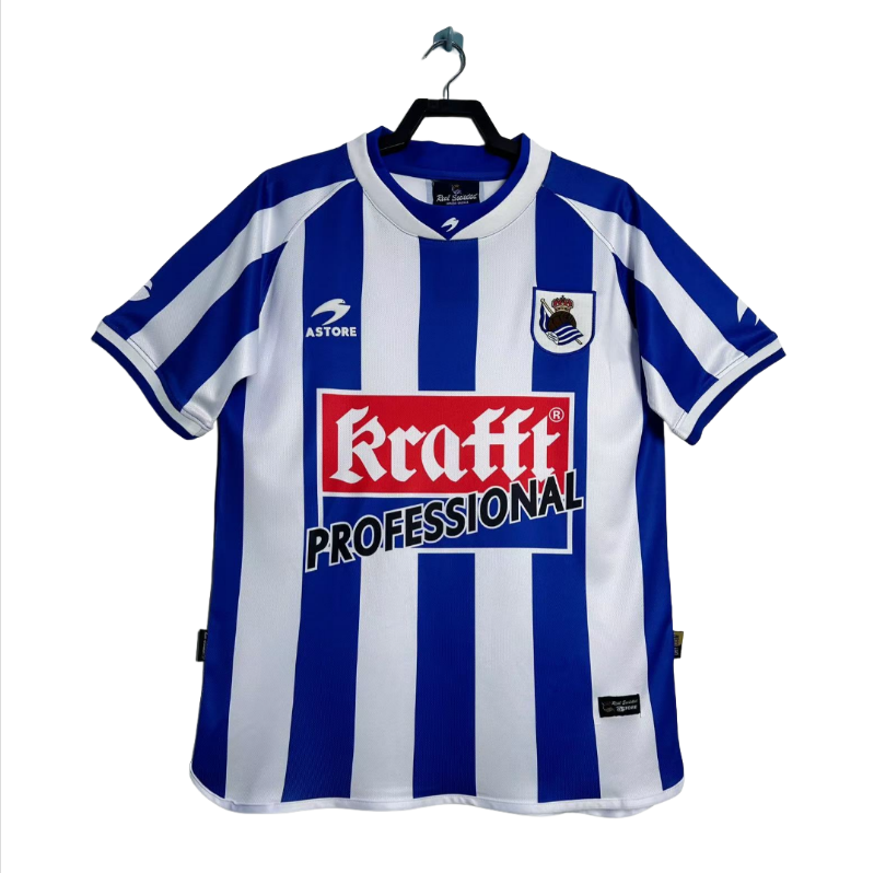 02-03 Real Sociedad Home soccer jersey-Retro version: Ajax 24-25 Home Stadium Jersey - Fans Version : Adidas luxuryfootballshirts.com: https://www.luxuryfootballshirts.com/