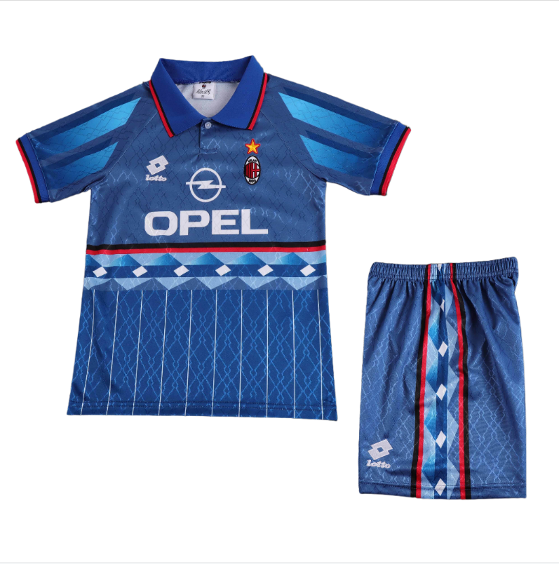 95-96 kids kit AC Milan Away soccer jersey-Retro version: Ajax 24-25 Home Stadium Jersey - Fans Version : Adidas luxuryfootballshirts.com: https://www.luxuryfootballshirts.com/