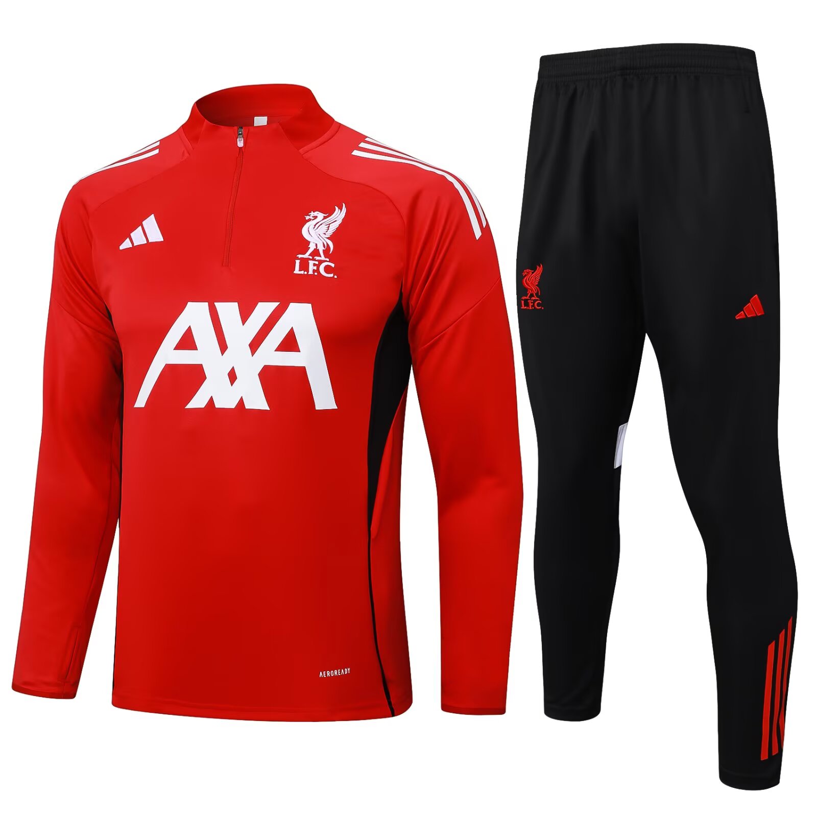 25-26 Liverpool adult long-sleeved half-pull training suit kit: Ajax 24-25 Home Stadium Jersey - Fans Version : Adidas luxuryfootballshirts.com: https://www.luxuryfootballshirts.com/