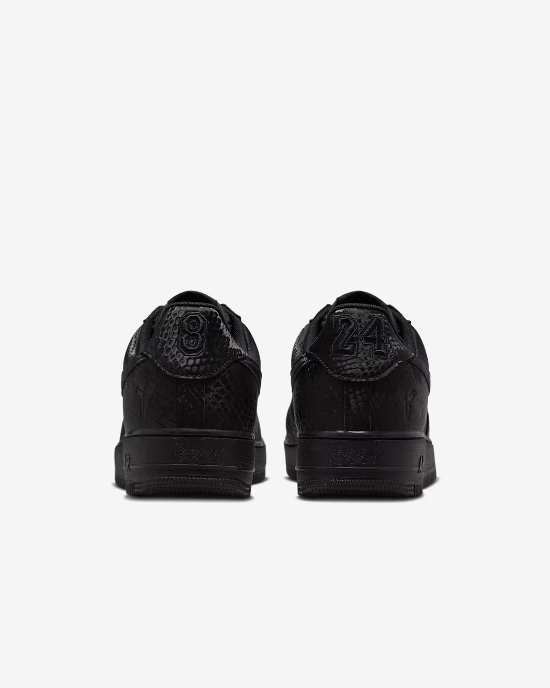 Nike Kobe Air Force 1 Low Triple Black、、Cacoeks