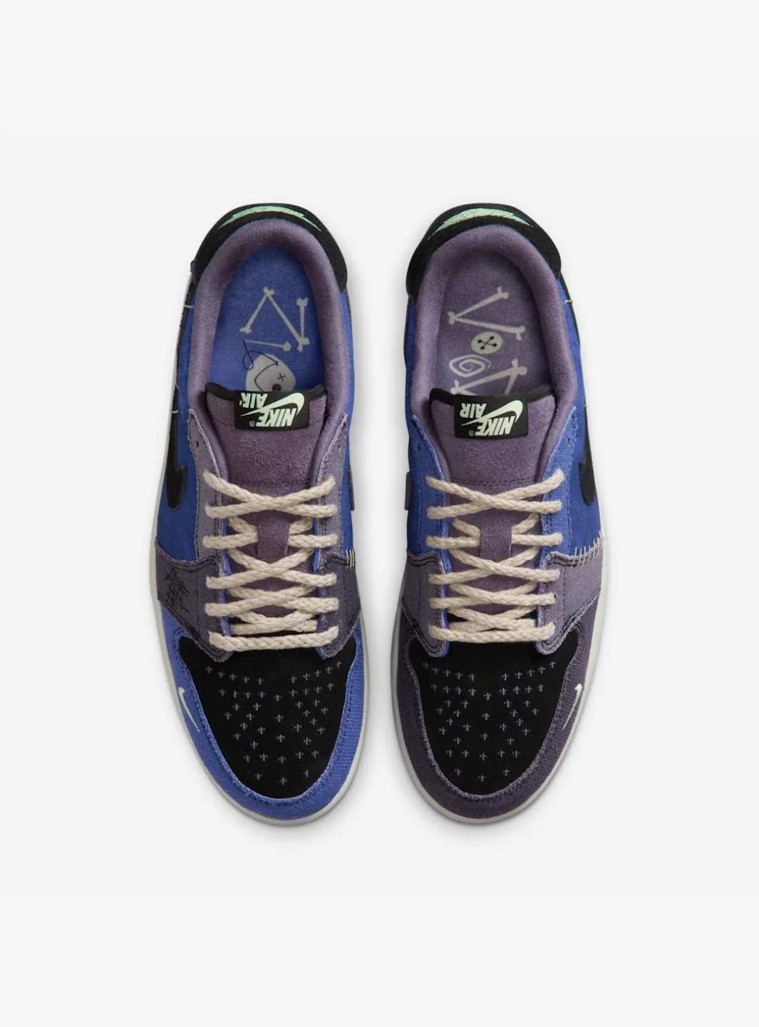 Air Jordan 1 Retro Low OG Zion Williamson Voodoo Alternate、、Cacoeks