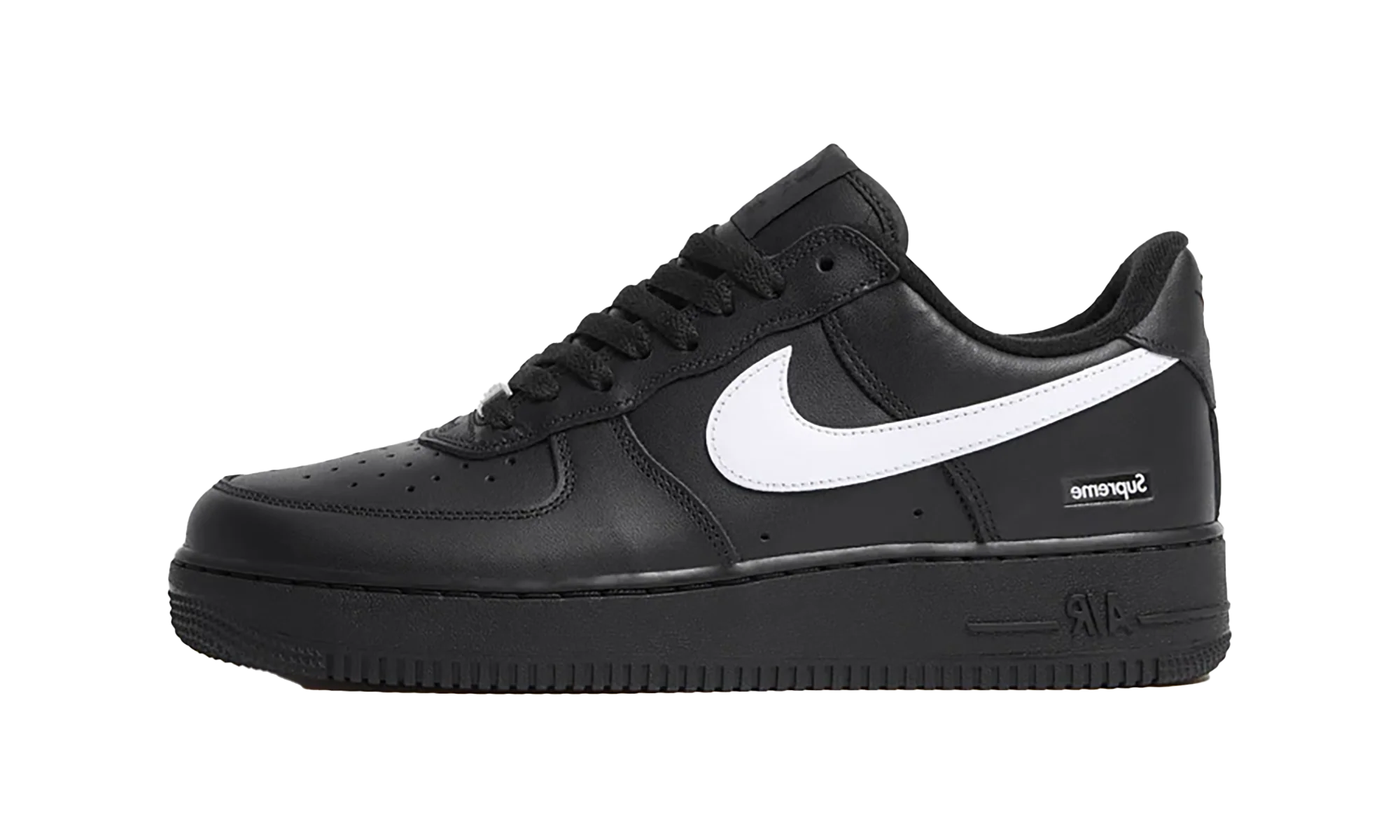 Nike Air Force 1 Low "Supreme - Mini Box Logo Black / White"、、Cacoeks