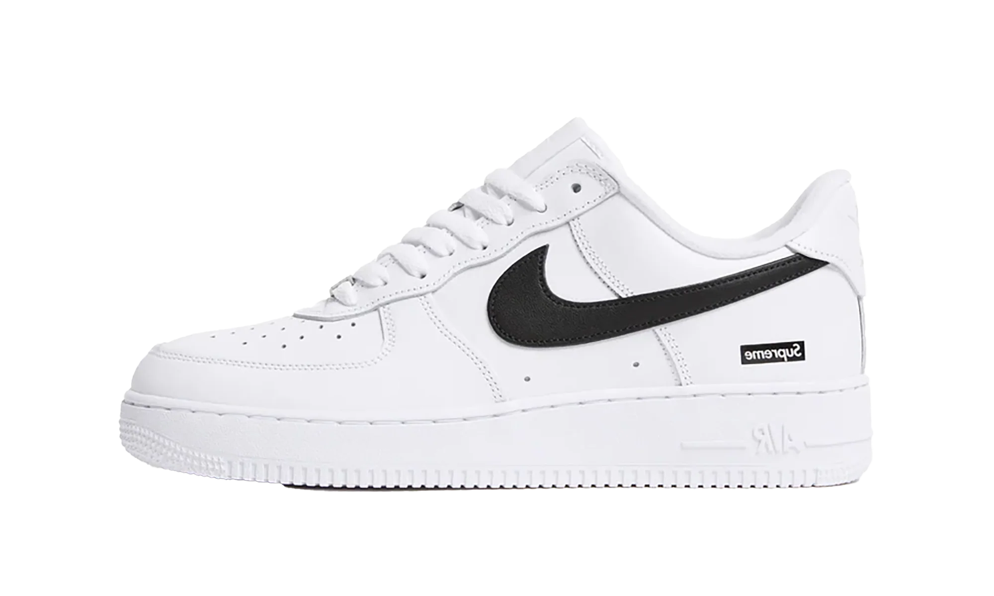 Nike Air Force 1 Low "Supreme - Mini Box Logo White / Black"、、Cacoeks