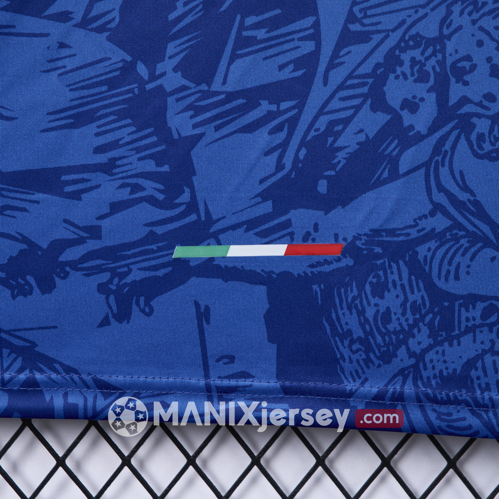 ManixJersey.com | Italy 2024 Blue Special Edition Jersey - Fans Version -Customize Name, Number and Patch | Worldwide Shipping