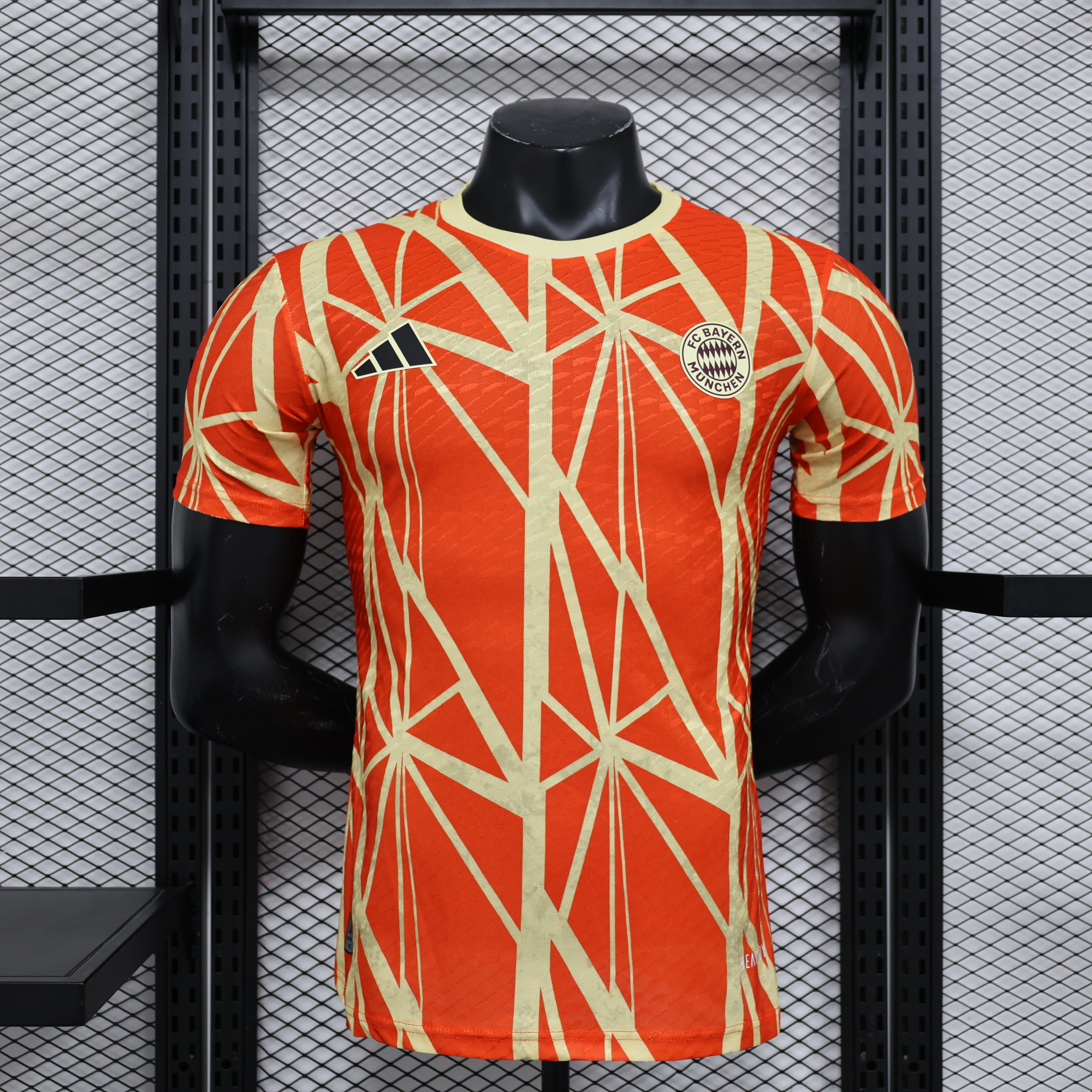 JerseysGala.com | Bayern Munich 24-25 Red Pre-Match Training Jersey - Player Version -Customize Name, Number and Patch | Worldwide Shipping