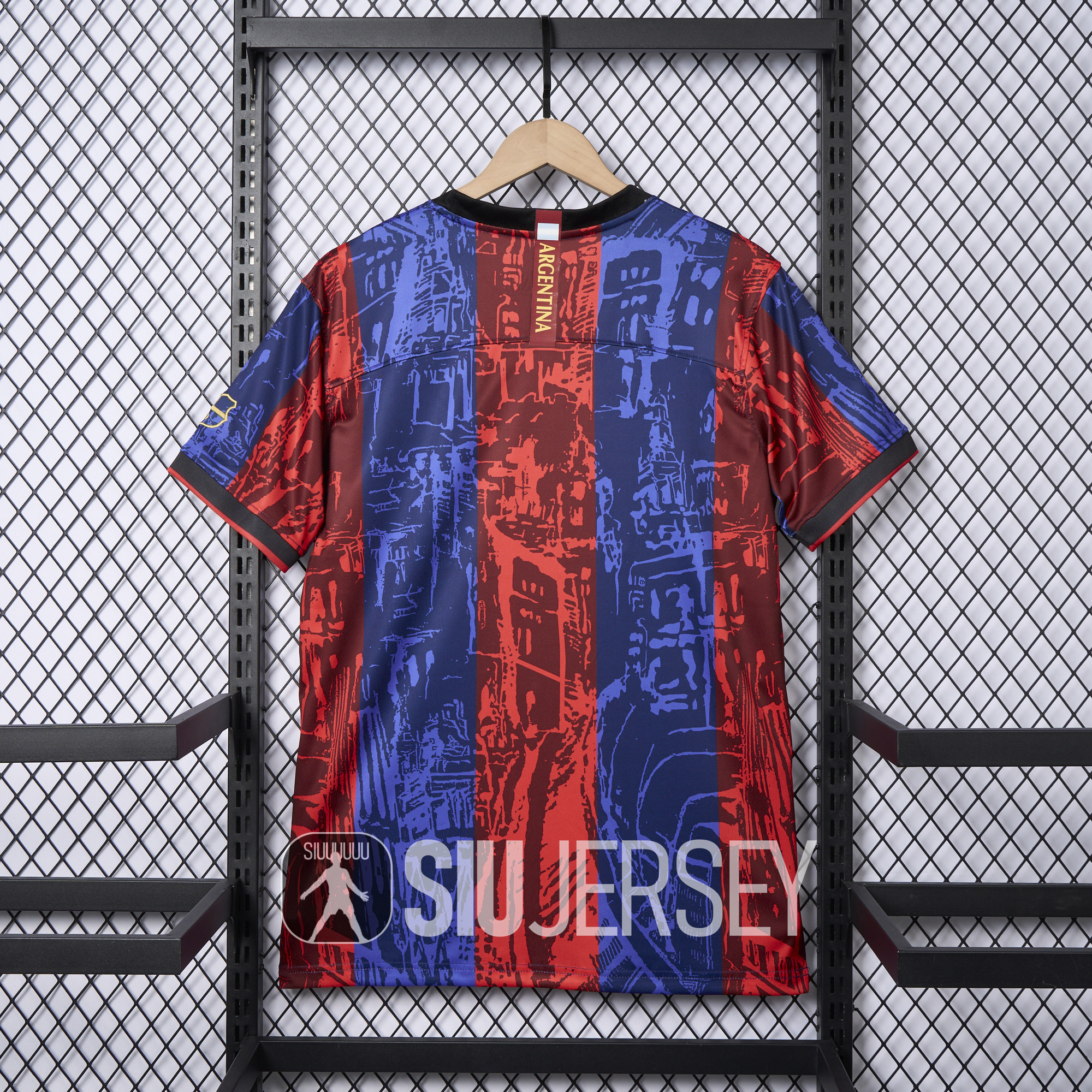 SIUjerseys-Barcelona 2024-25 COMMA Messi Jersey - Fans Version