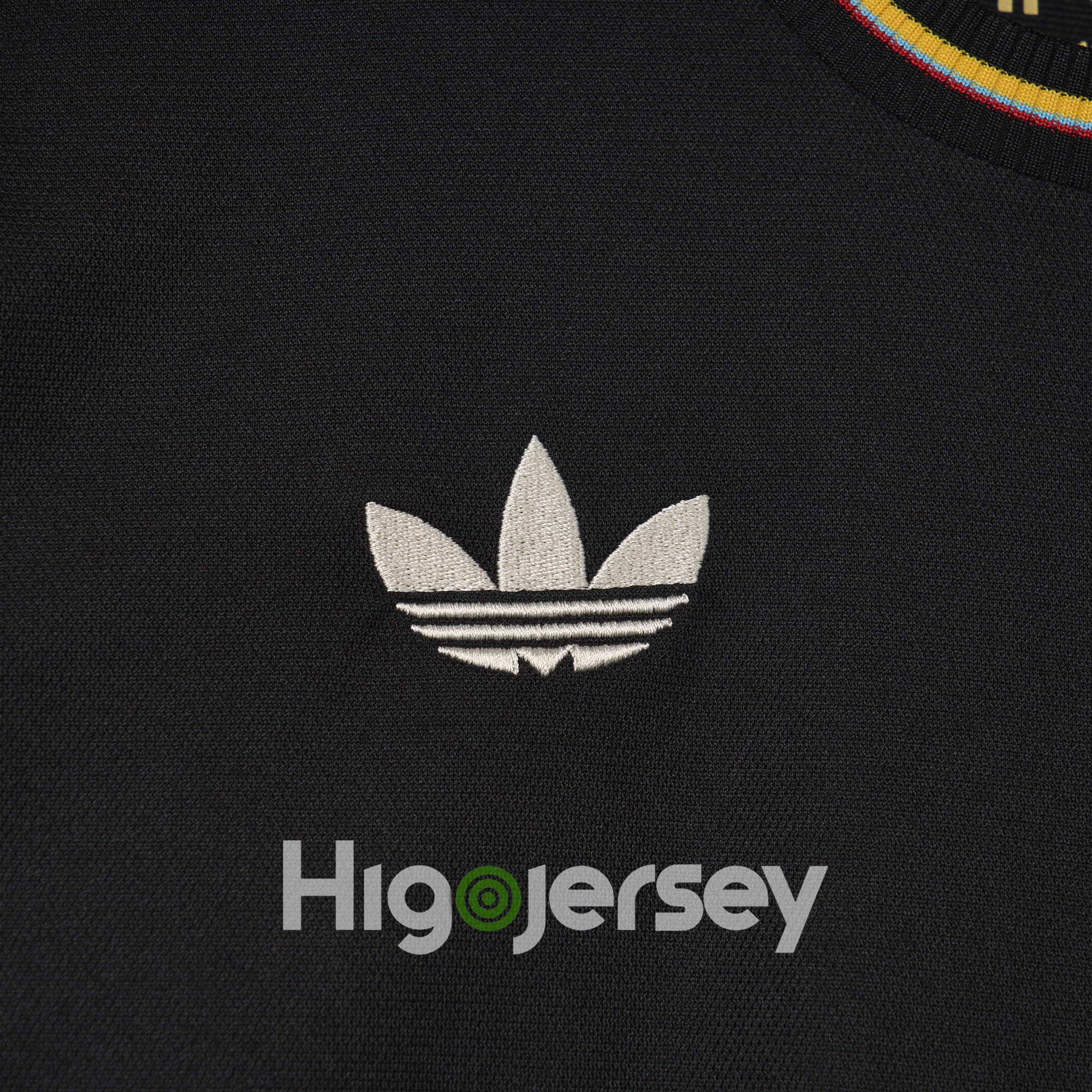 Higojerseys-Colombia 2024 100th Anniversary Black Jersey - Fans Version