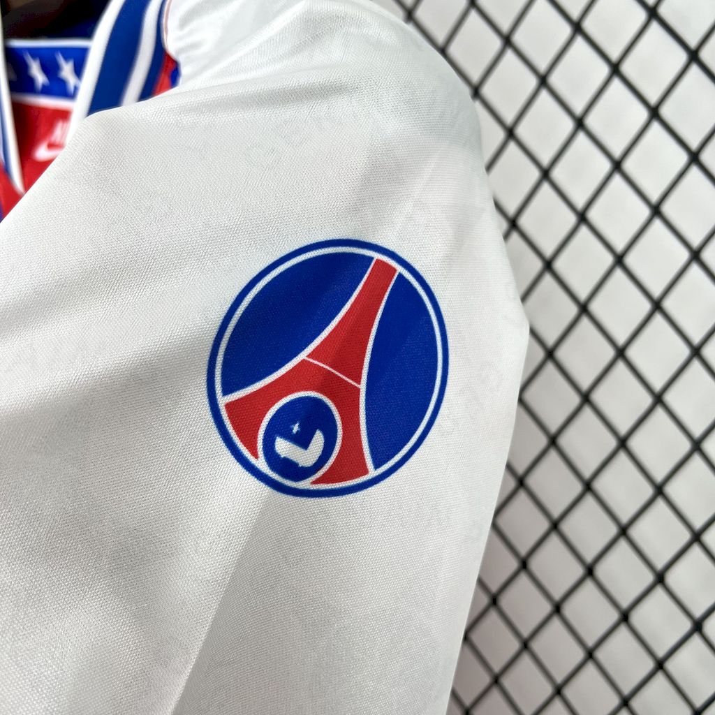 SIUjerseys-Retro Paris Saint-Germain PSG 1994-95 Away Unsponsored Jersey