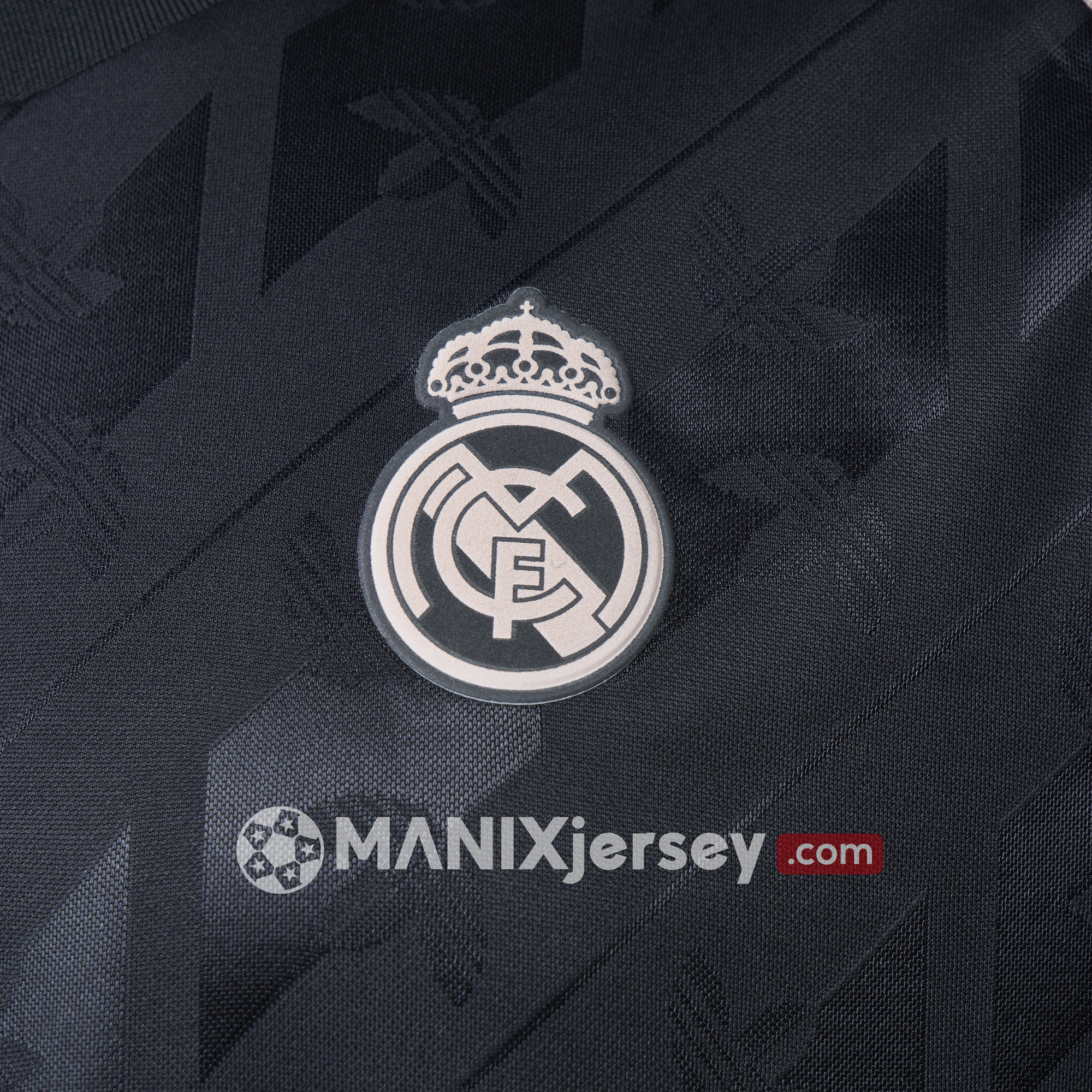 ManixJersey.com | Real Madrid 24-25 Originals LFSTLR Long Sleeve Charcoal Jersey - Player Version -Customize Name, Number and Patch | Worldwide Shipping