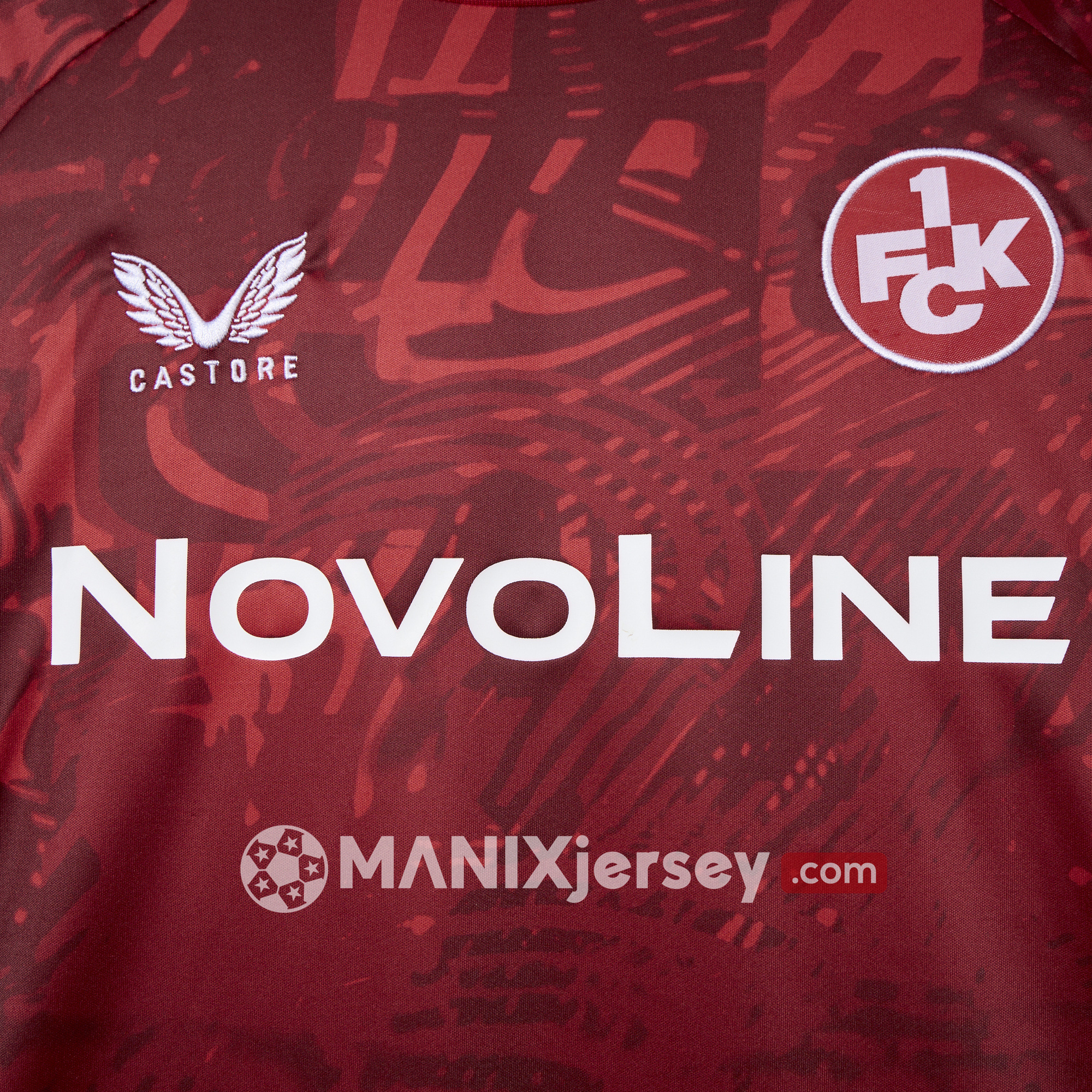 ManixJersey.com | Kaiserslautern 24-25 Home Jersey - Fans Version -Customize Name, Number and Patch | Worldwide Shipping