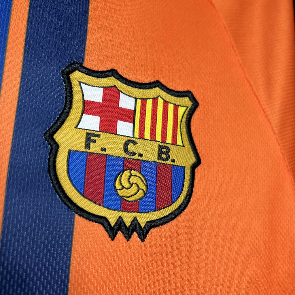 ManixJersey.com | Retro Barcelona 1997-98 Away Jersey -Customize Name, Number and Patch | Worldwide Shipping