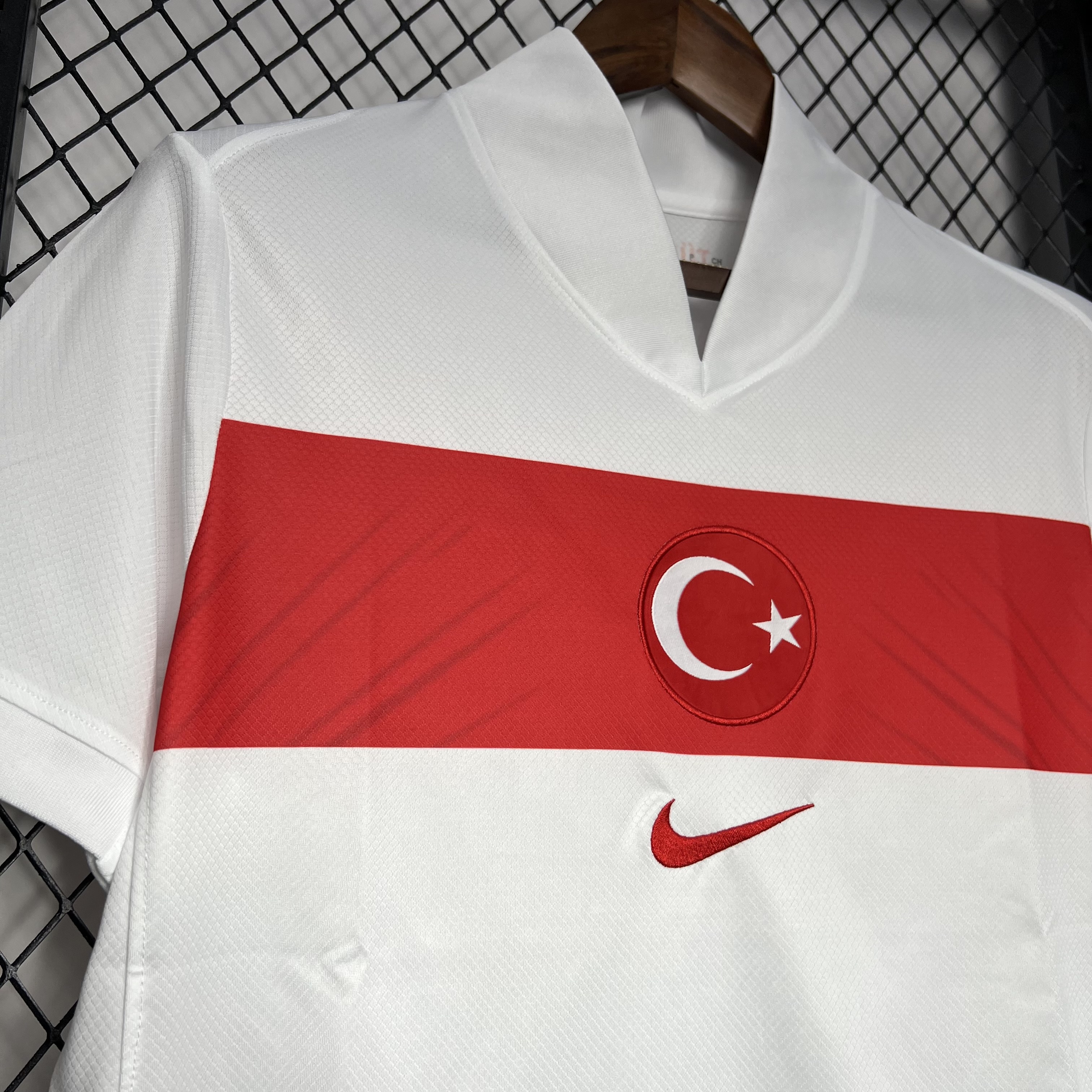 ManixJersey.com | Turkey 2024 Home Stadium Jersey - Fans Version -Customize Name, Number and Patch | Worldwide Shipping