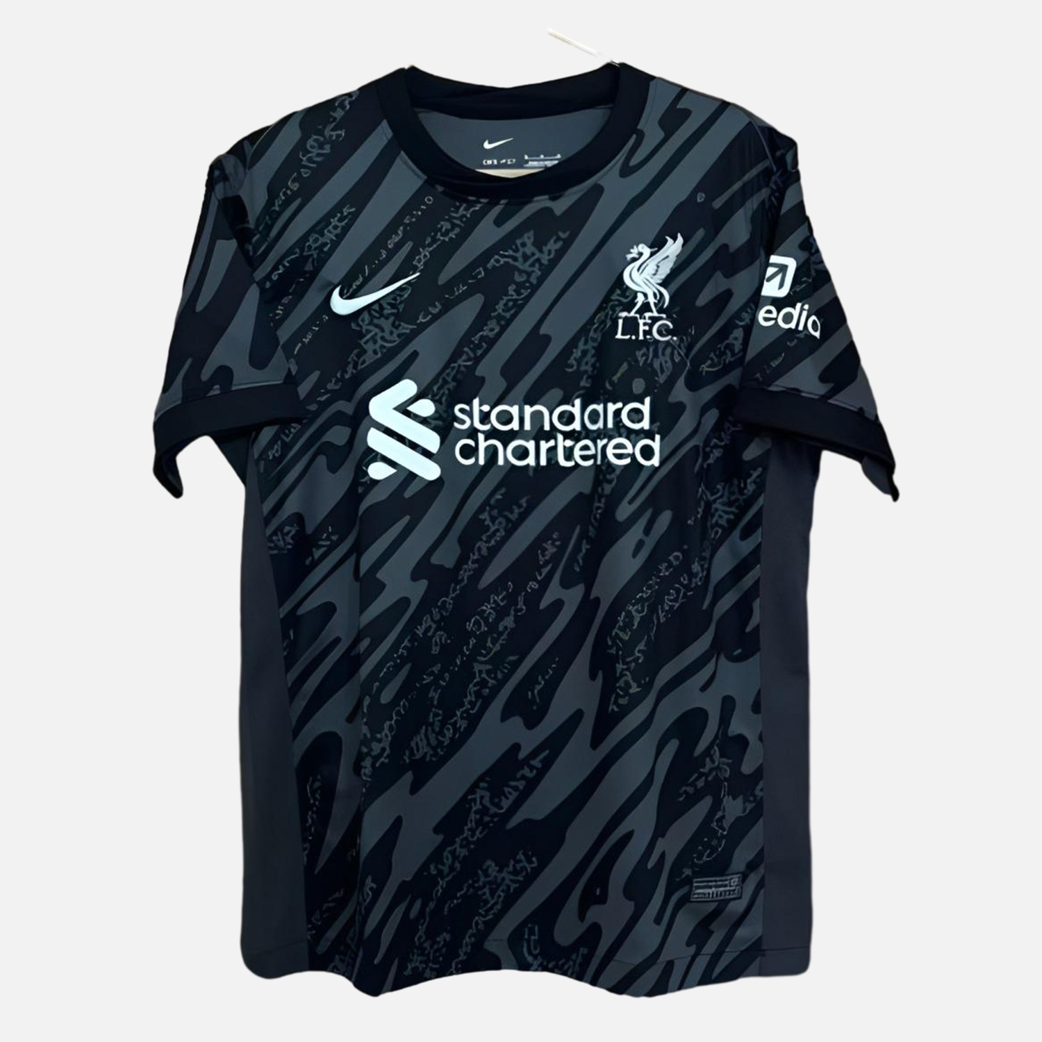 ManixJersey.com | Liver.pool 24-25 Black Goalkeeper Jersey - Fans Version -Customize Name, Number and Patch | Worldwide Shipping