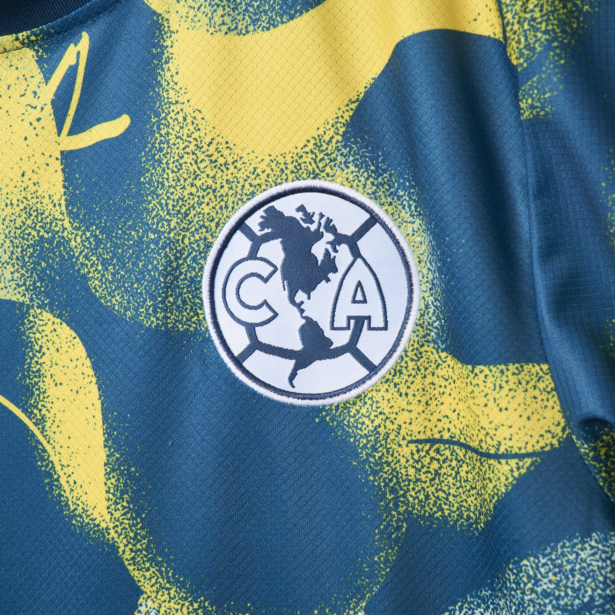 SIUjerseys-Club América 24-25 Yellow Pre-match Training Jersey - Fans Version