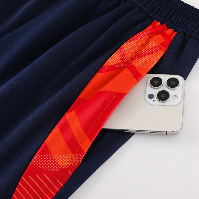 ManixJersey.com | Manchester United 24-25 Jacket Training Tracksuit - Orange -Customize Name, Number and Patch | Worldwide Shipping