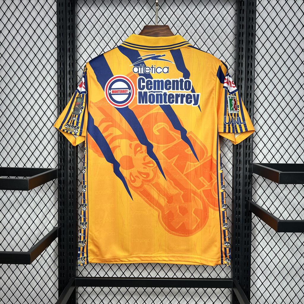 SIUjerseys-Retro Tigers UANL 1997-98 Home Stadium Jersey
