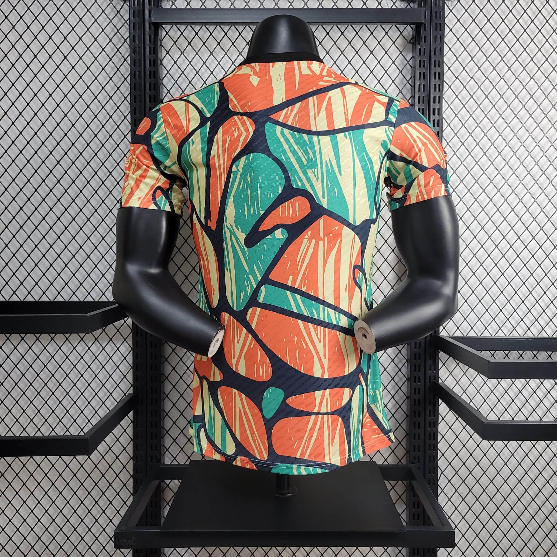 unitedfutballjersey-Arsenal 24-25 Red Green Pre-match Jersey - Player Version