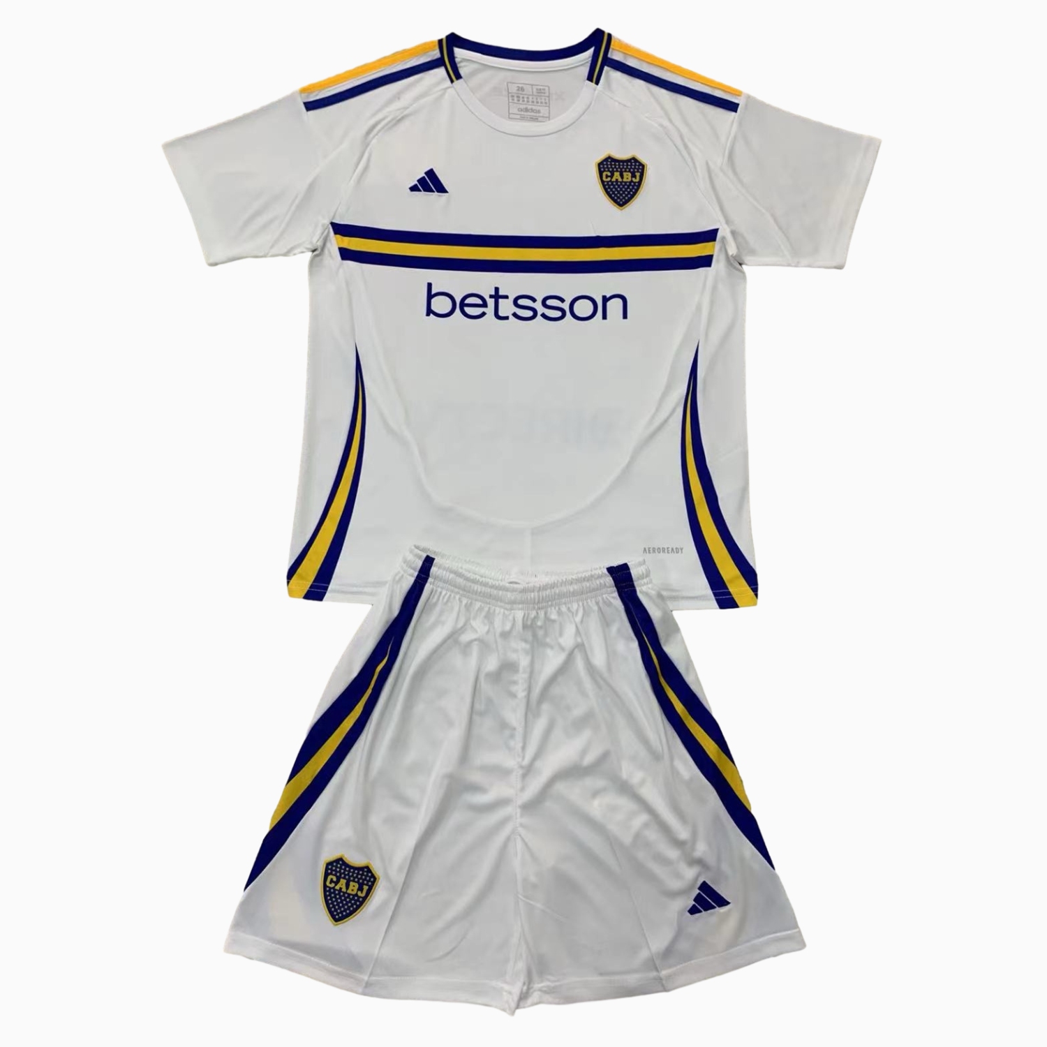 JerseysGala.com | Boca Juniors 24-25 Away Men's Adult Jersey Set - Fans Version -Customize Name, Number and Patch | Worldwide Shipping