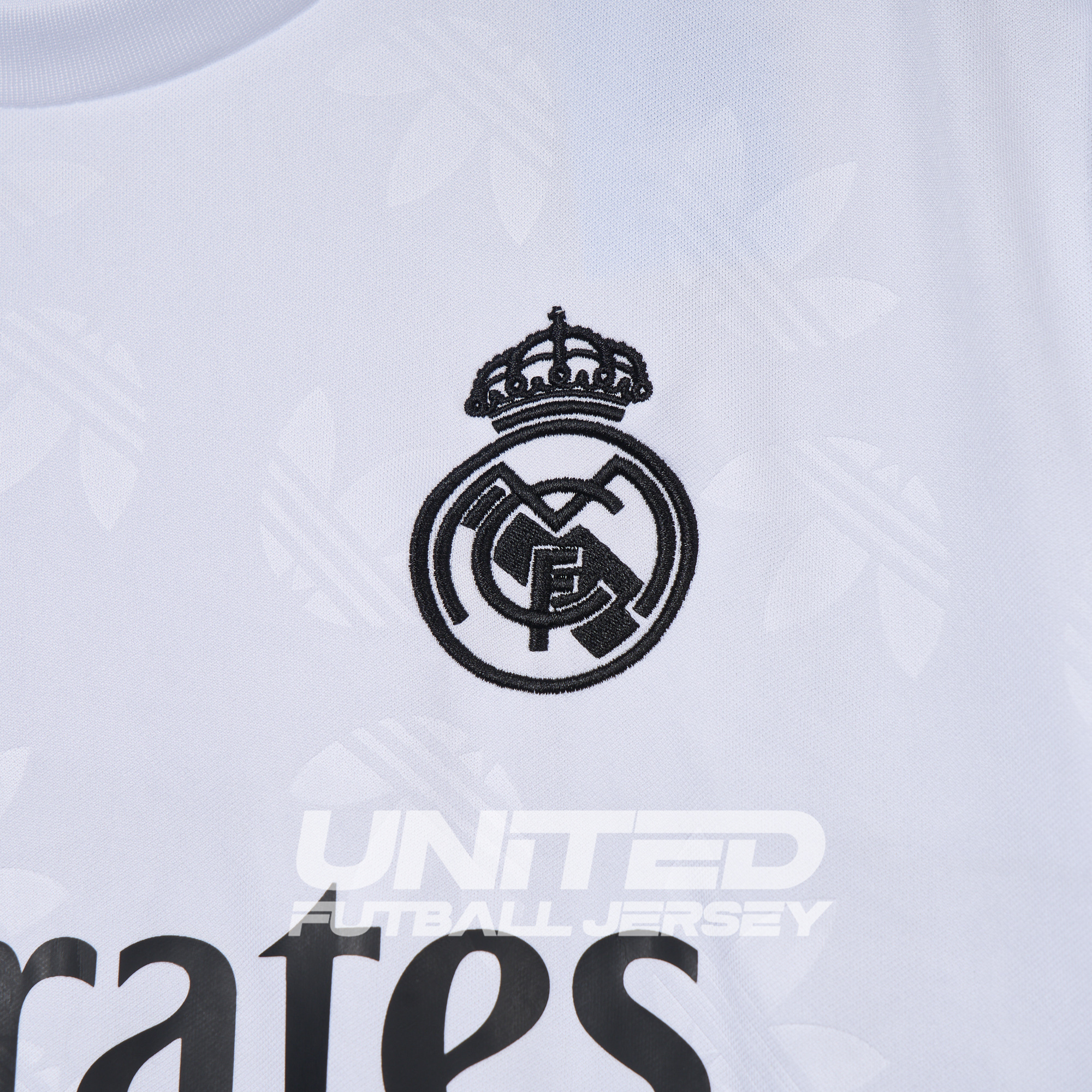 unitedfutballjersey-Real Madrid 24-25 Trefoil White Jersey - Fans Version