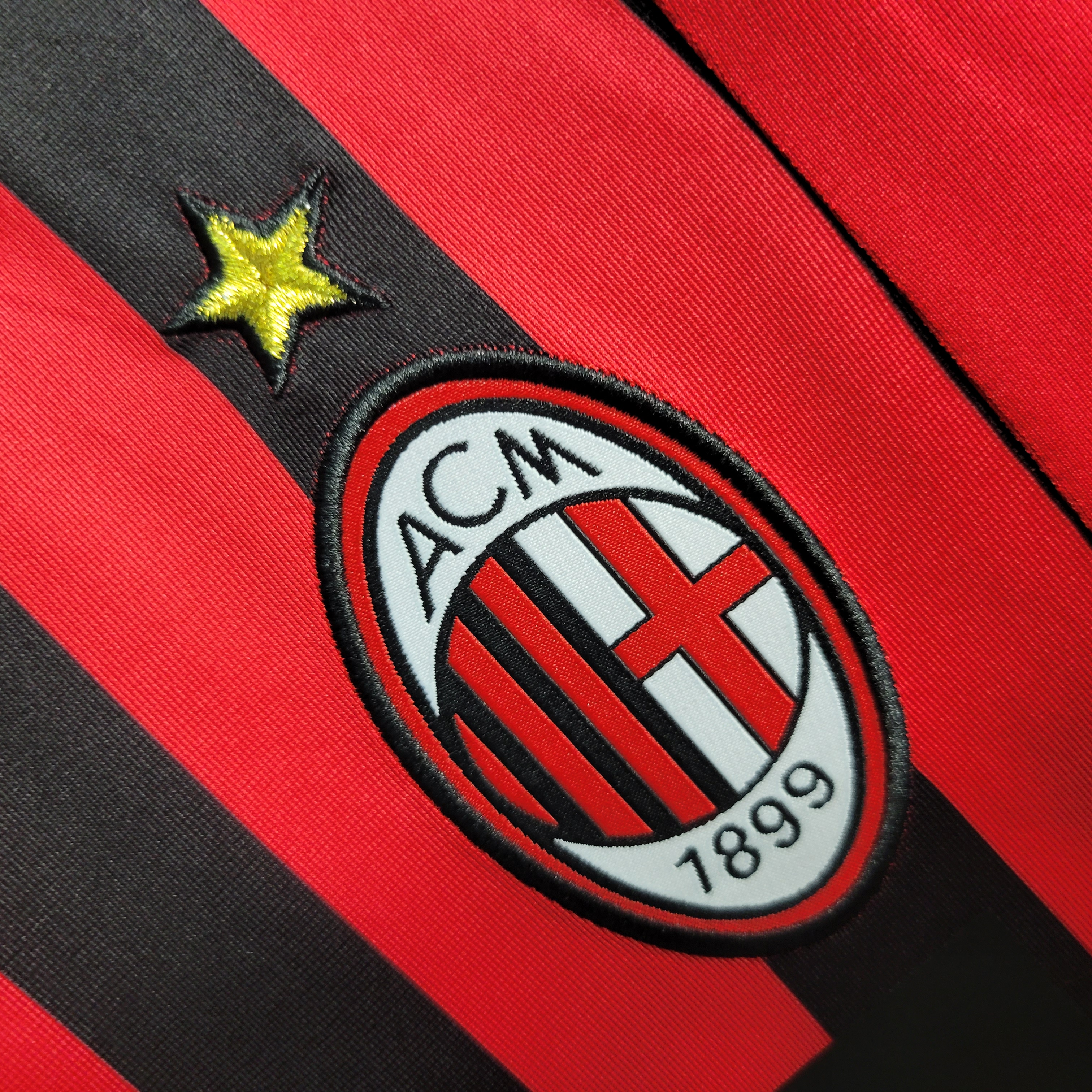 JerseysGala.com | Retro AC Milan 2007-08 Home Stadium Jersey -Customize Name, Number and Patch | Worldwide Shipping