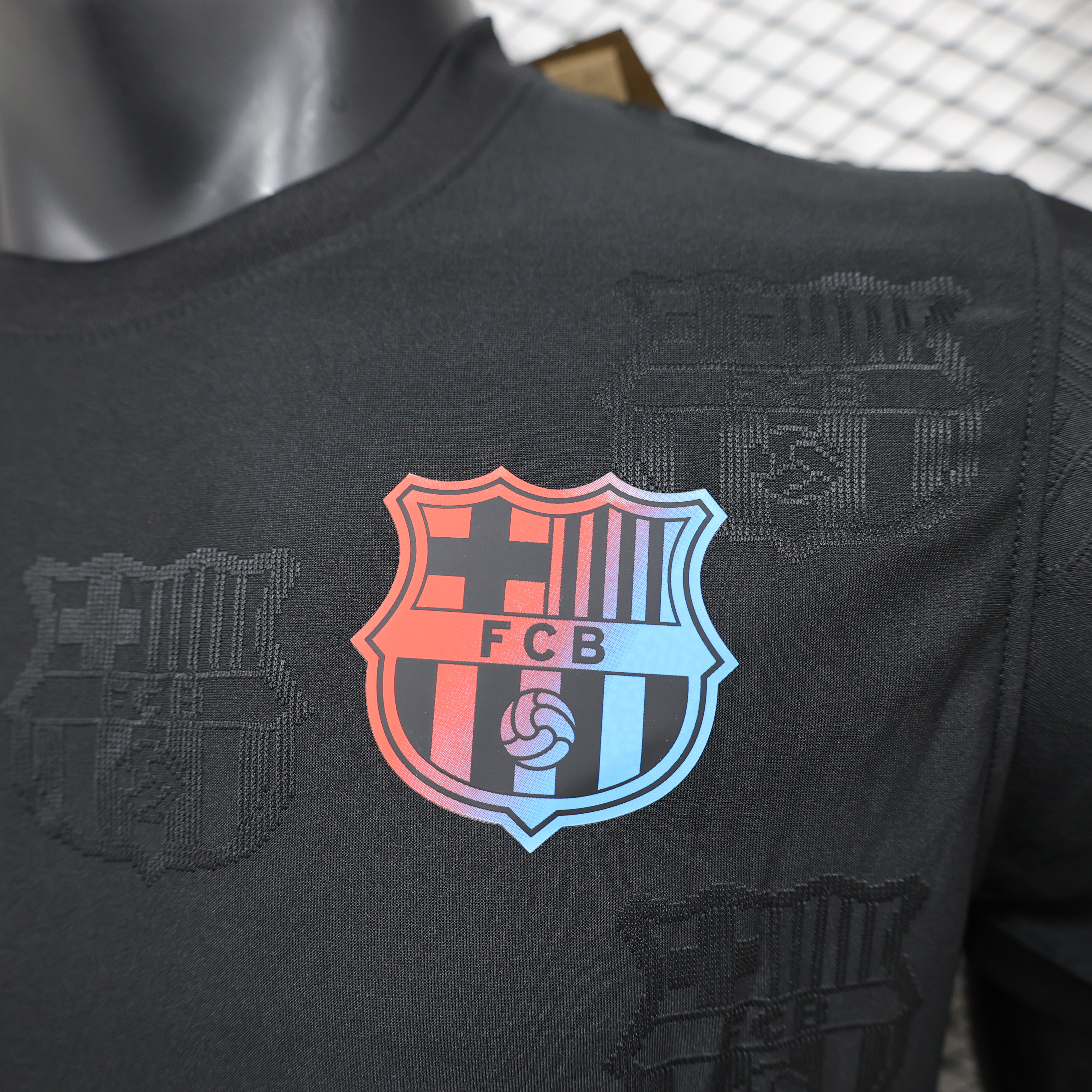 unitedfutballjersey-Barcelona 24-25 Black Colorful Special Edition Jersey - Player Version