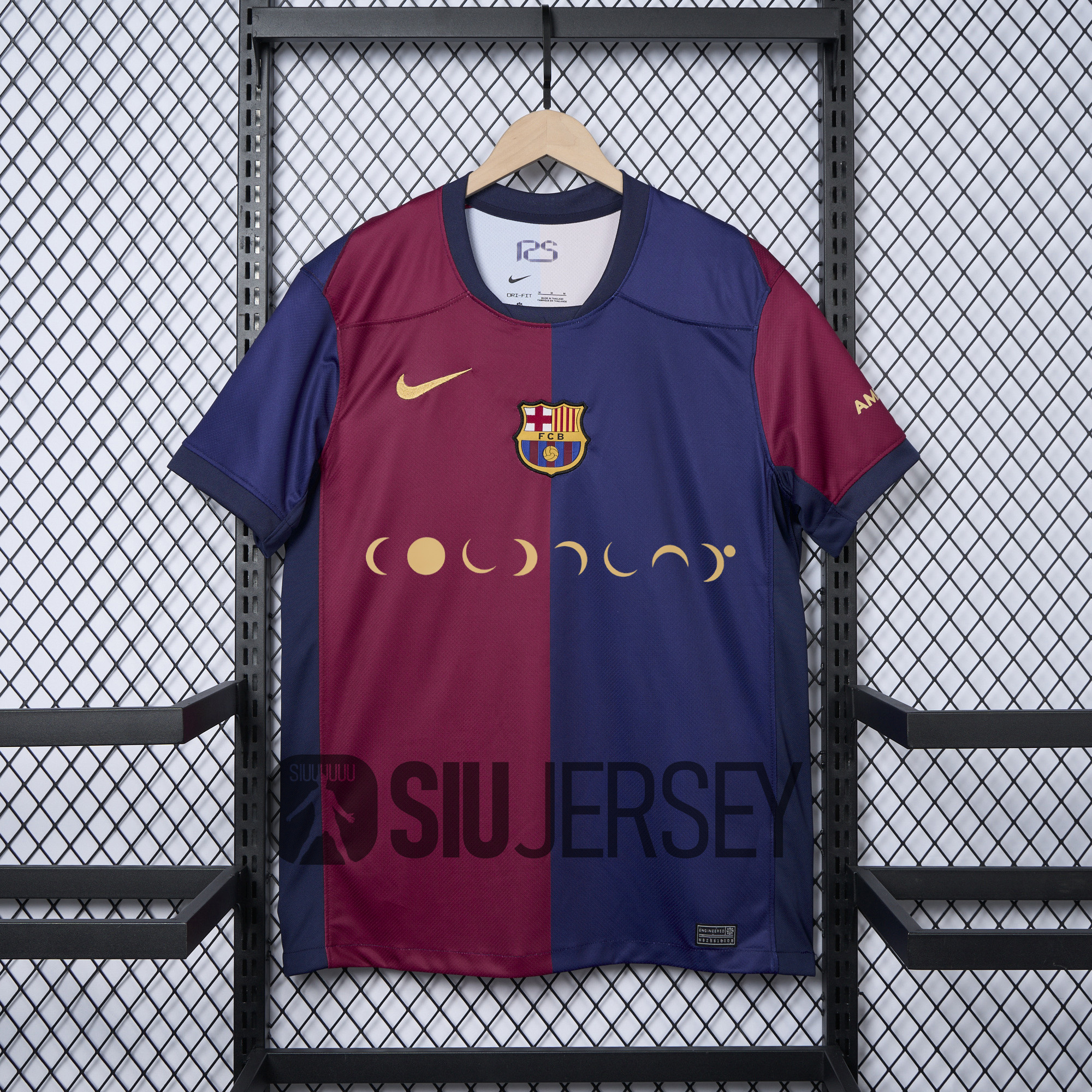 SIUjerseys-Barcelona X CP 24-25 Home New Co-Branded Jersey - Fans Version