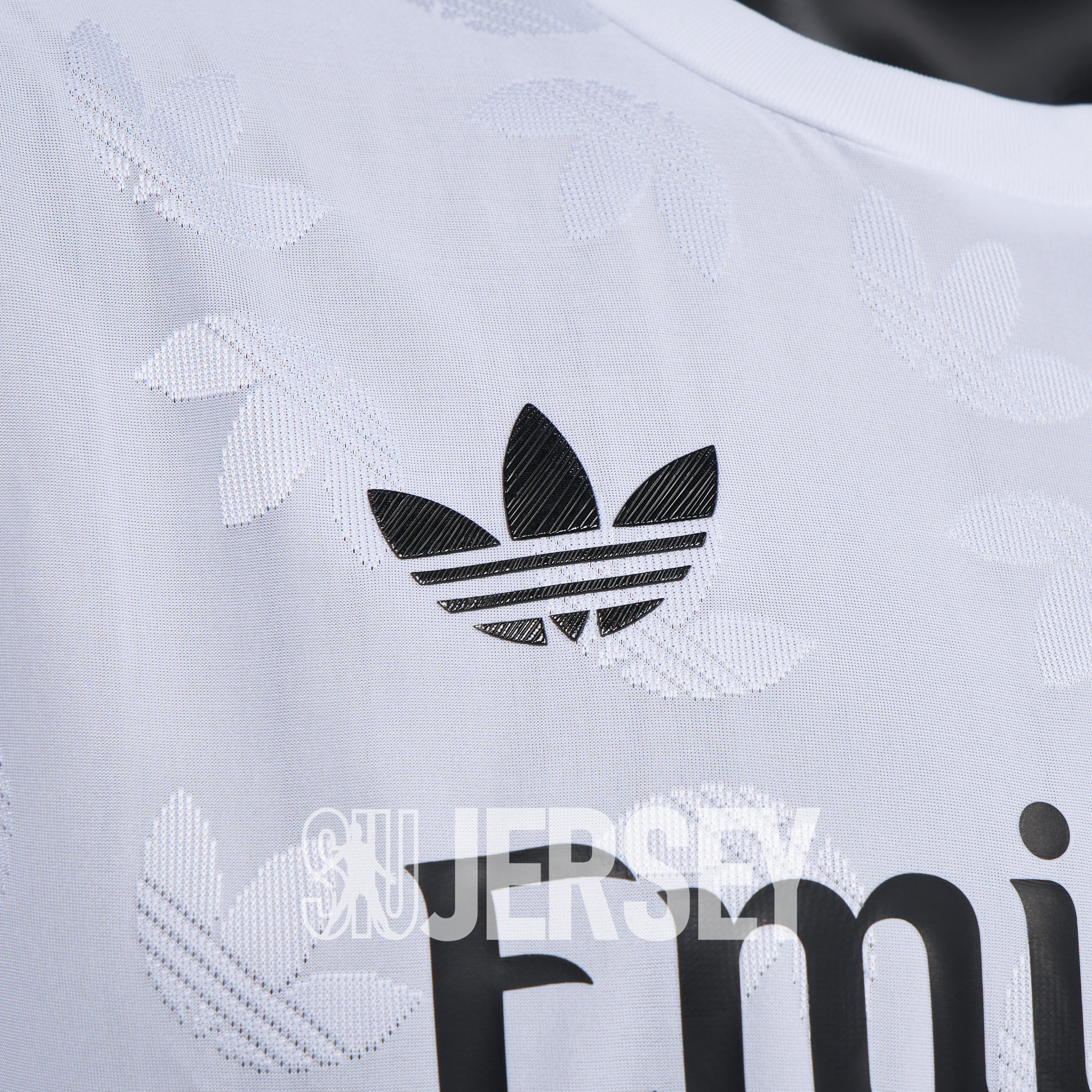 SIUjerseys-Real Madrid 24-25 Trefoil White Jersey - Player Version